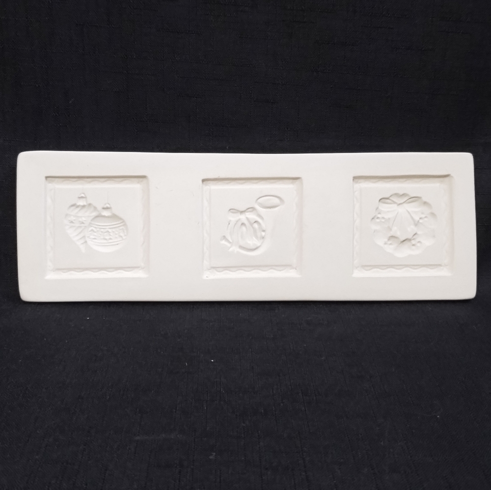Vintage Brown Bag Cookie Mold  Christmas Decor Rectangle Hill Design Inc. 1998